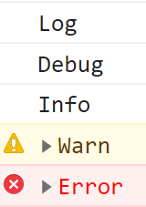 Chrome Console Output
